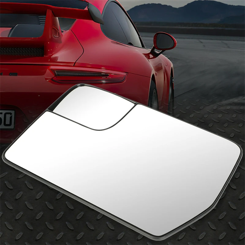 Upper Mirror Replacement Glass For Ford F-Series & E-Series Trucks Passenger Side Upper Mirror - Foto 8