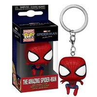 FUNKO Pocket Keychain Marvel Spider Man Multi Form Styles Film Comics Kawaii Cool Periphery Backpack Pendant Keychain Child Gift 2