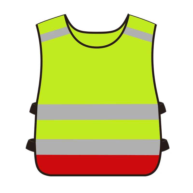 Kid Safety Vest Reflective Children Protective Gear Hi Vis Vest For Child