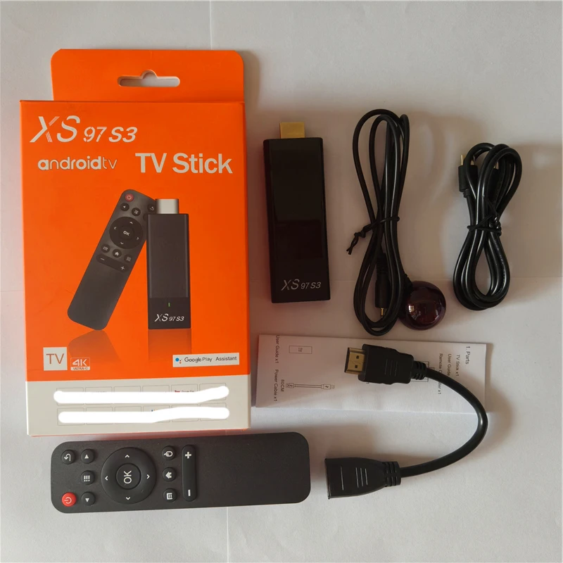 XS97 S3 Smart TV Stick 2GB 8GB Set Top Box H313 4K 2.4G 5.8G Dual Wifi ...