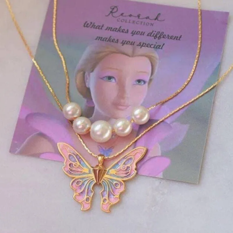 barbie jewelry for girls, Barbie Girl Glam Beaded Charm Necklace