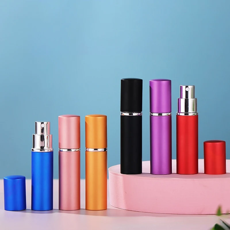 

5/10/30/50pcs 10ml Portable Mini Refillable Perfume Bottle Spray Scent Pump Empty Cosmetic Container Atomizer Bottle For Travel