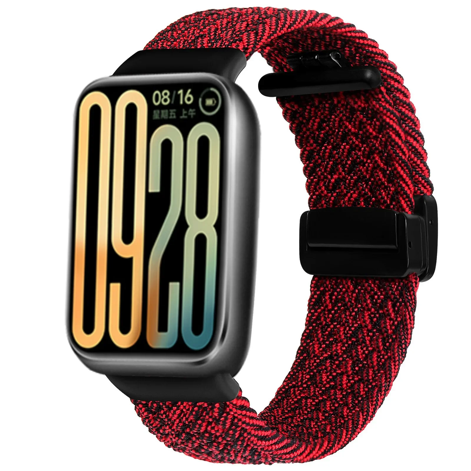 Nylon Braided Magnetic Buckle Breathable Wristband Bracelet