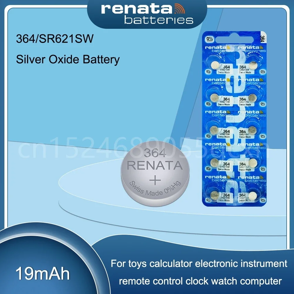 Original-Renata-364-SR621SW-AG1-LR60-GP364-164-EE6202-1-55V-Silver ...