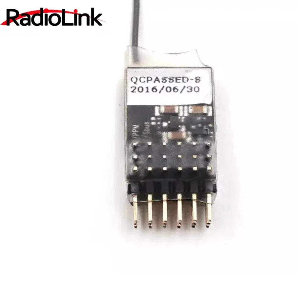 Récepteur Radio R6DS 10 Canaux SBUS/PPM/PWM pour Radiolink AT9/AT10