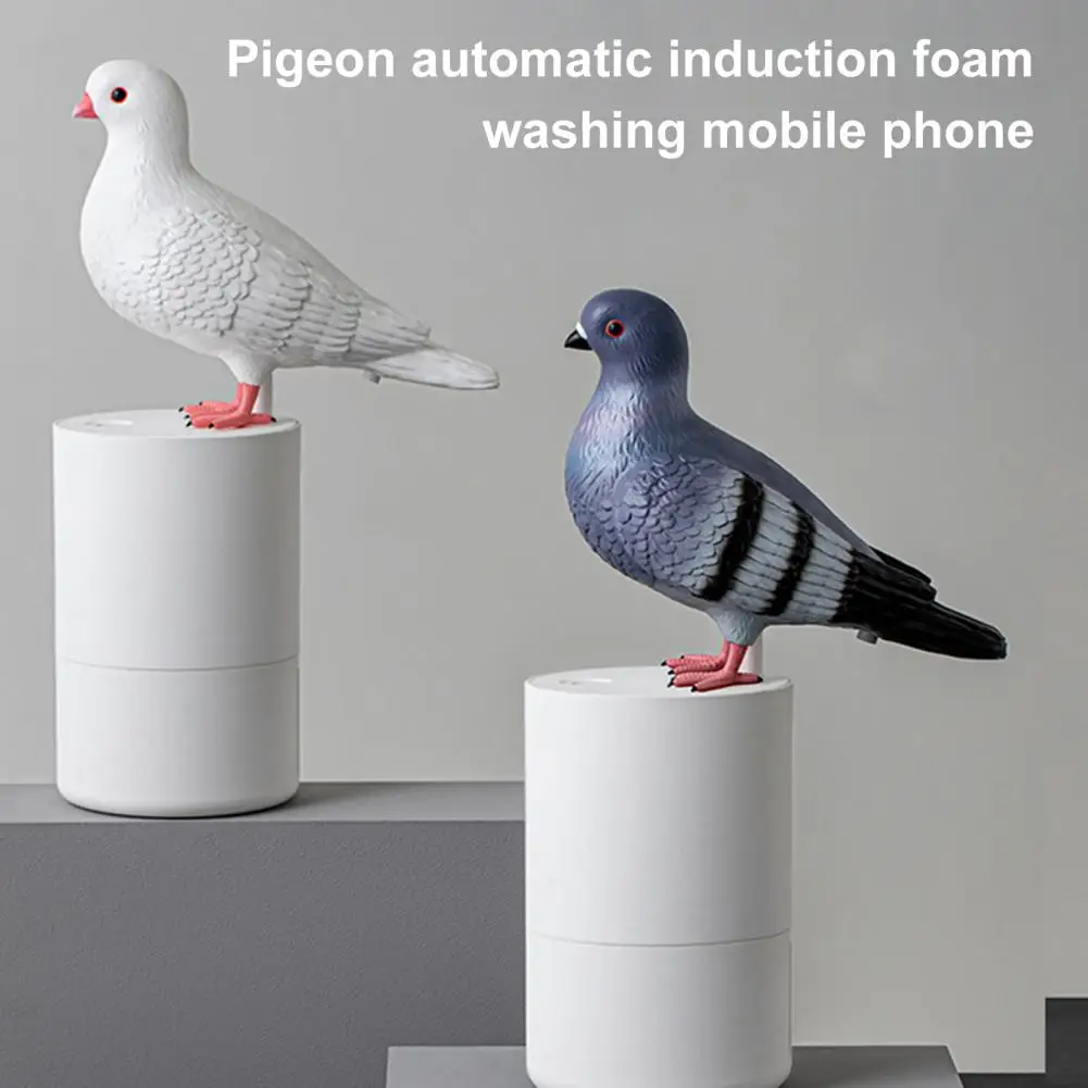 Pigeon Shape Soap Dispenser Automatic Induction Foam Hand Washer Fine Foam Touchless Automatic Sensing Hygienic Foam Dispenser 3