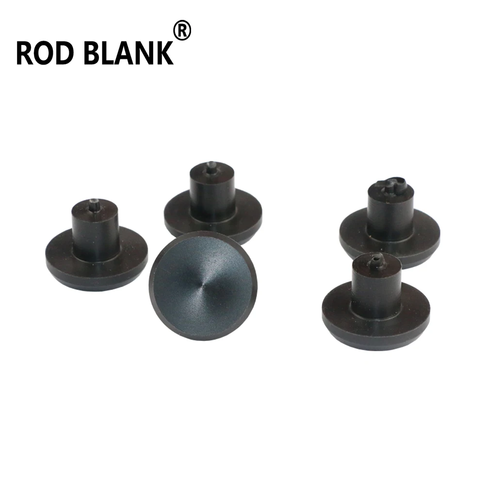 Rod Blank 5Pcs/Set Plastic Material Butt Cap Fishing Rod Building Accessory DIY Repair Component