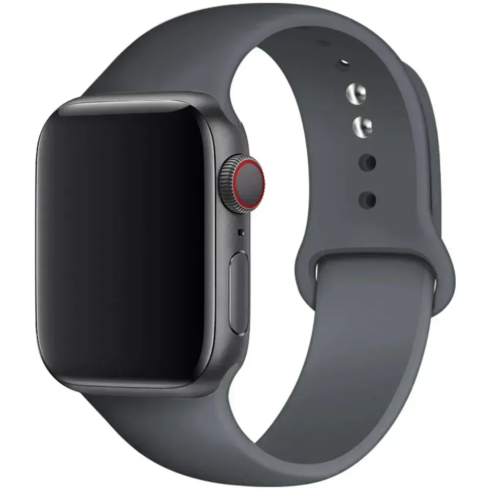 Premium Silicone Sport Band for Smartwatch - Vibrant & Durable Design for Everyday Wear