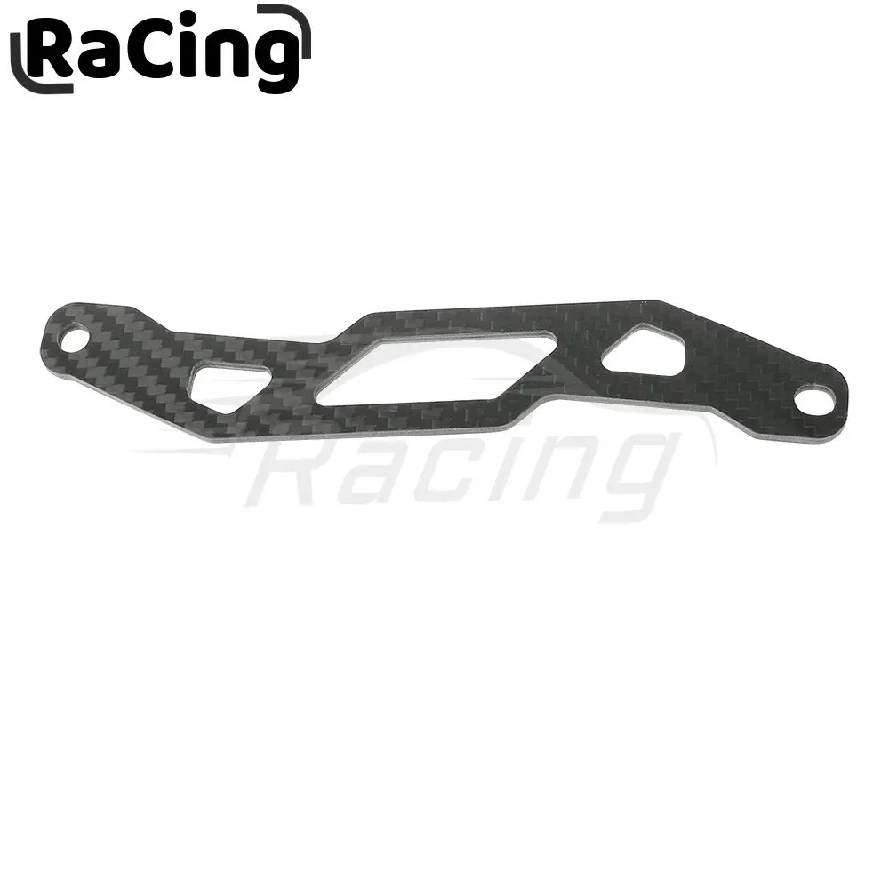 

1 шт., плата для аккумулятора из углеродного волокна для Tamiya TT02 TT-02 1/10, детали для обновленного радиоуправляемого автомобиля