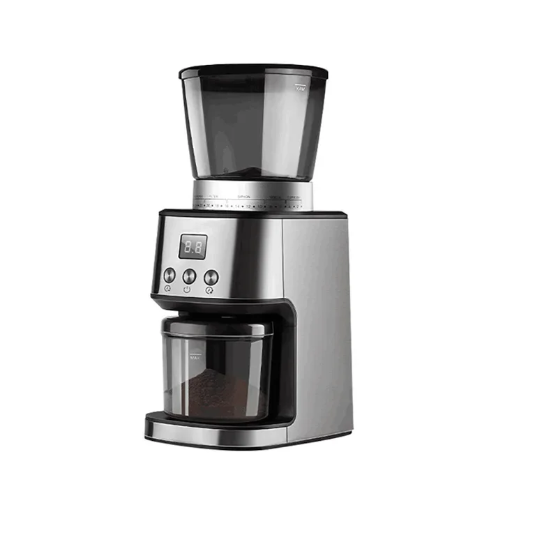 

220V Stainless Steel 31 Grind Setting Conical Burr Coffee Bean Grinder for Home Use Espresso Grinder Coffee Grinder Machine