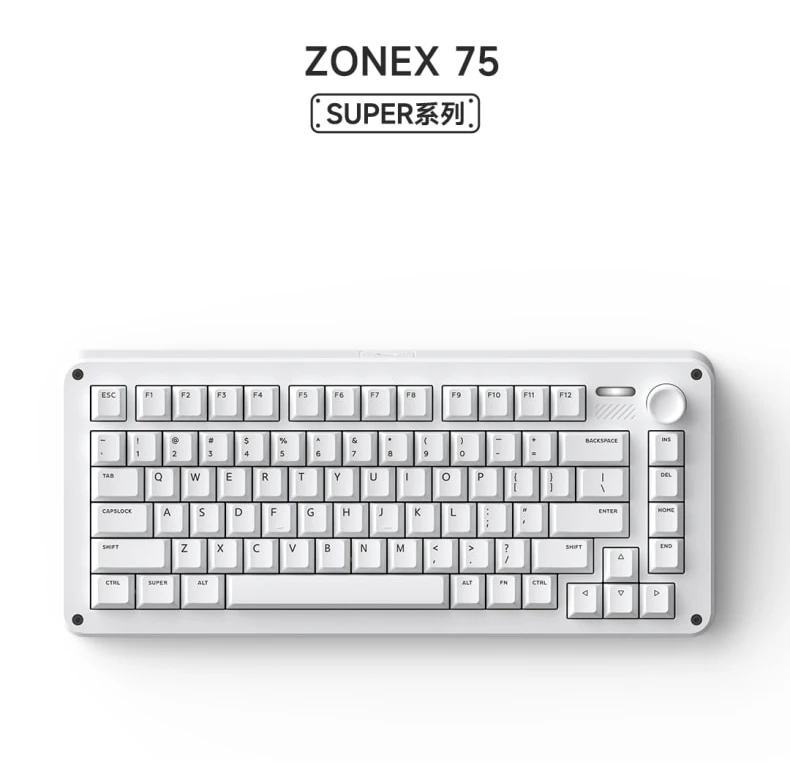 Iqunix 기계식 키보드 키트, 81 키, Zonex75 슈퍼 유선 RGB E 스포츠 게이머, CNC 맞춤형 키트, 게이머용 컴퓨터 액세서리