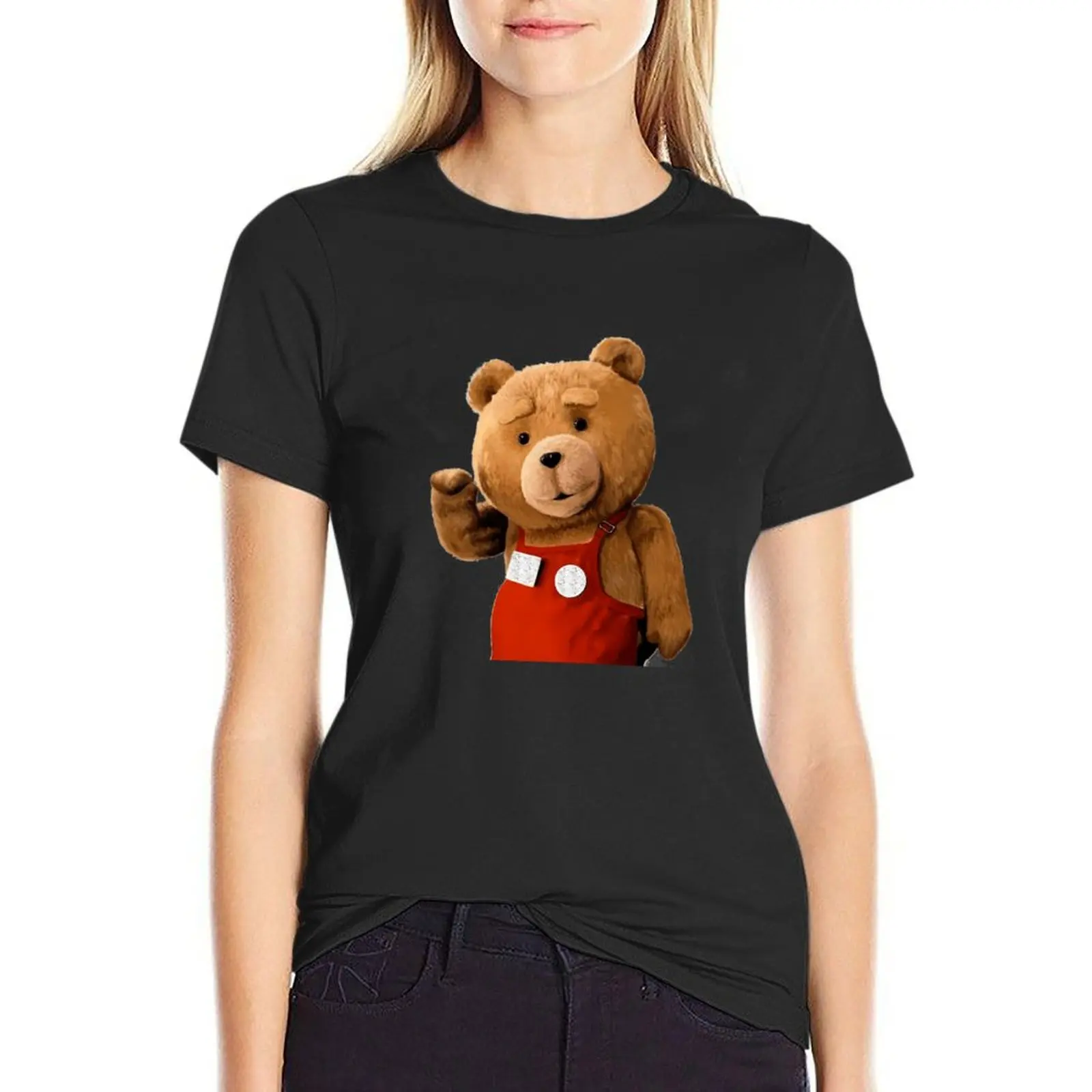 

Ted is waving T-shirt tees Aesthetic clothing oversized t-shirts for Women pack