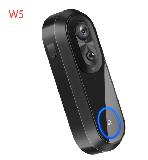 

W5 electronic doorbell camera HD WIFIwith day and night motion detection and built-in electronic graffiti smart video recording