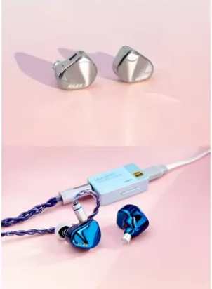 iBasso JR. KLEE 10mm Dual Magnetic Circuit Dynamic Coil Unit Diaphragm Stainless Steel 0.78mm-2pin 3.5mm/4.4mm Cable 6