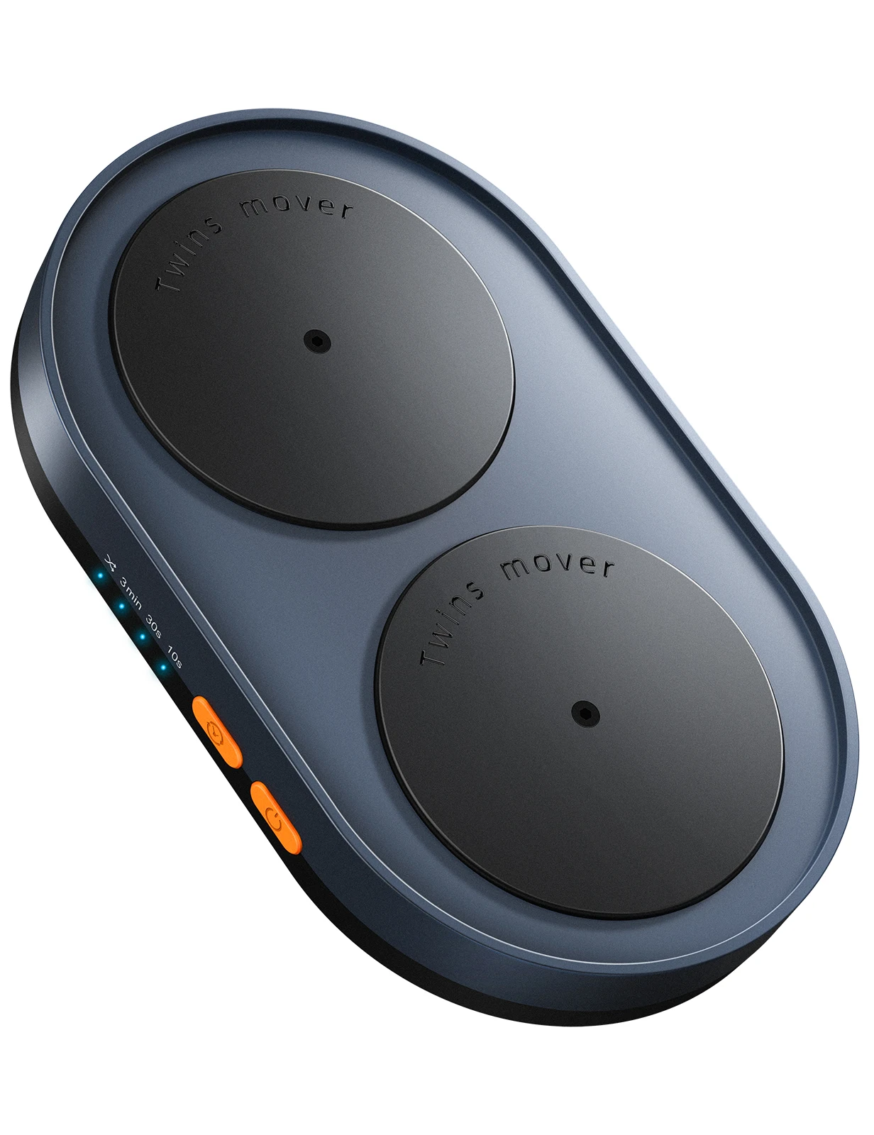 Vaydeer-Dual Turntable Mouse Mover, intervalos ajustáveis, ON