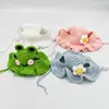 Cute Cat Hat Funny Pets Party Cosplay Headwear Delicate Hemming Pendant Decor Elasticity Knitted Hat Pet Accessories 5