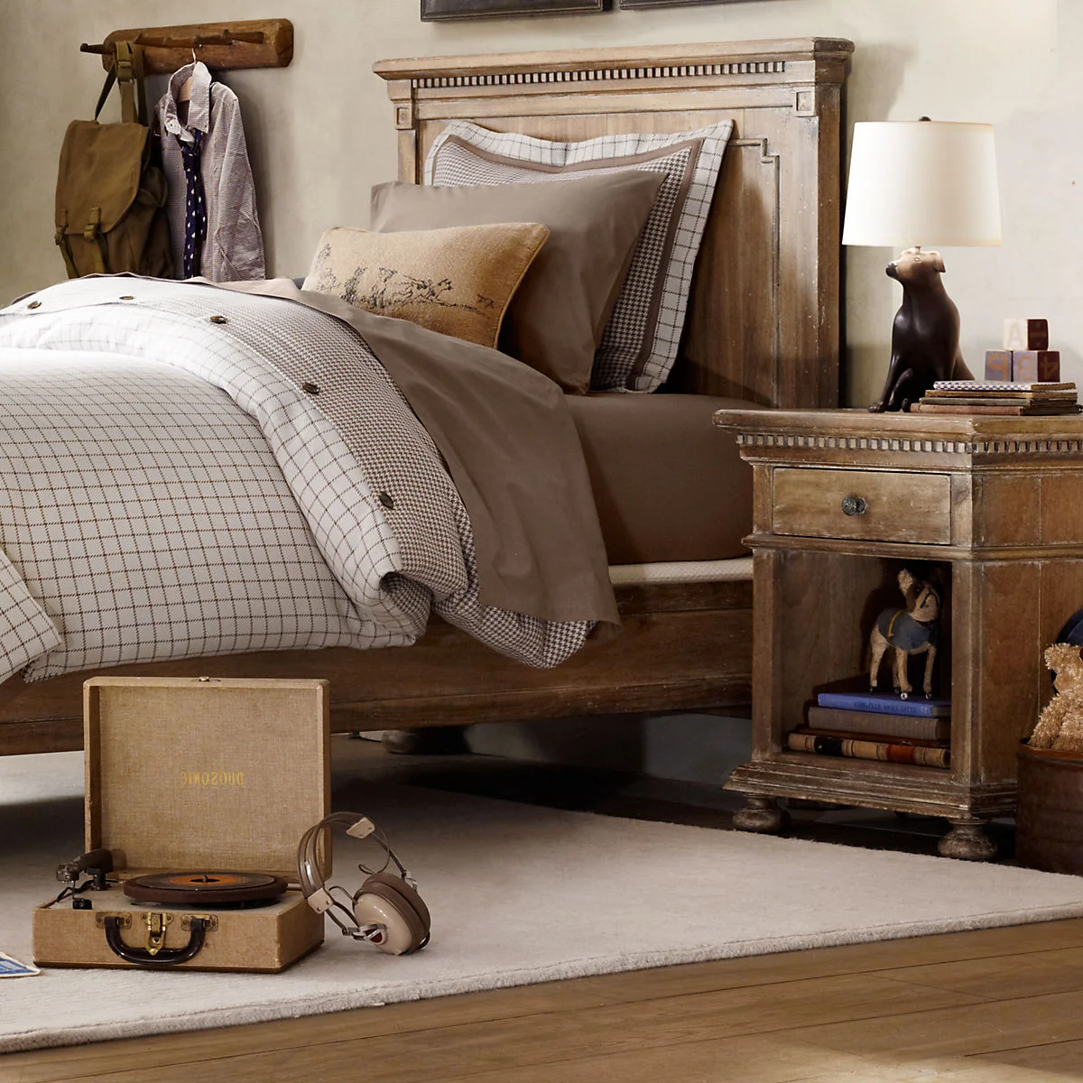Kids Wooden bedroom Modern Furniture Nightstand Boys/Girls Beside Table bedroom Furniture set