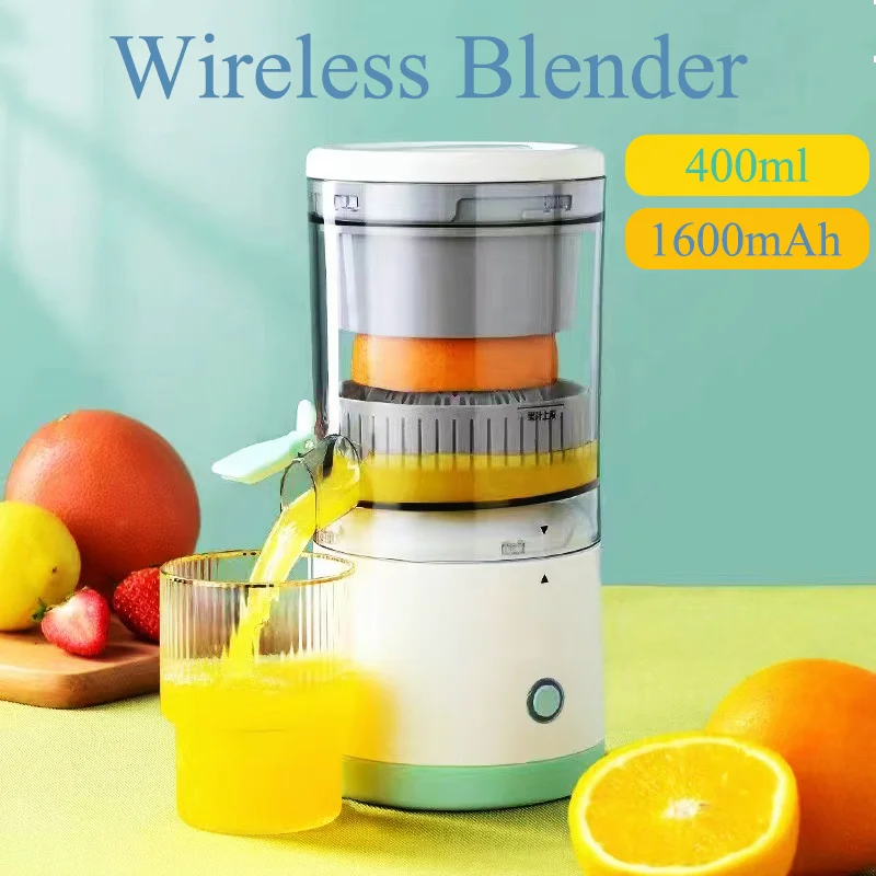 PortableBlenderFruitJuiceExtractorMixerMachineUSBRechargeableSmoothieBottleBlenders