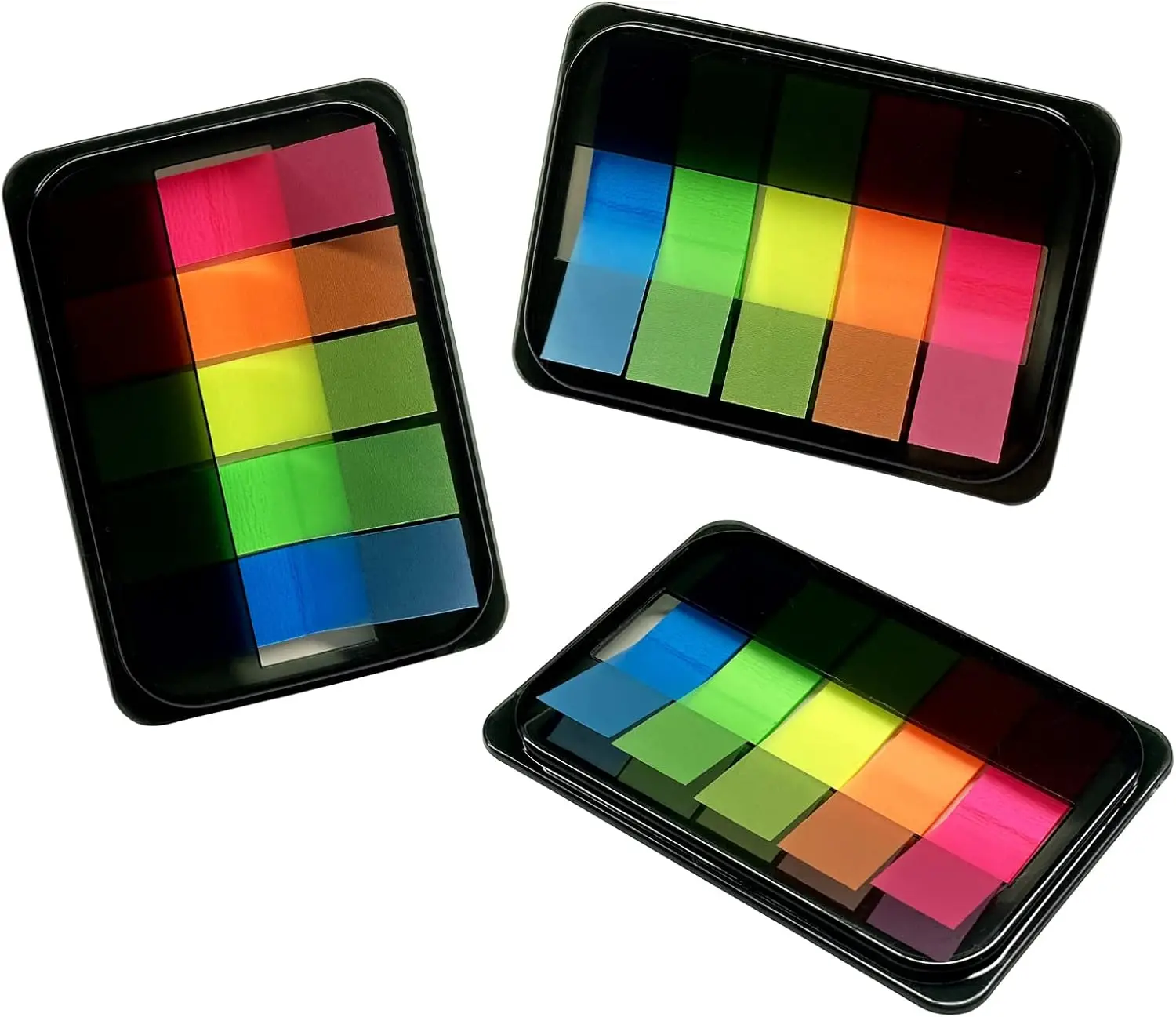 300PCS Sticky Index Tabs Transparent Sticky Page Markers Notes Book Markers Sticky Note Tabs Page Tabs Label Stickers Small Pop