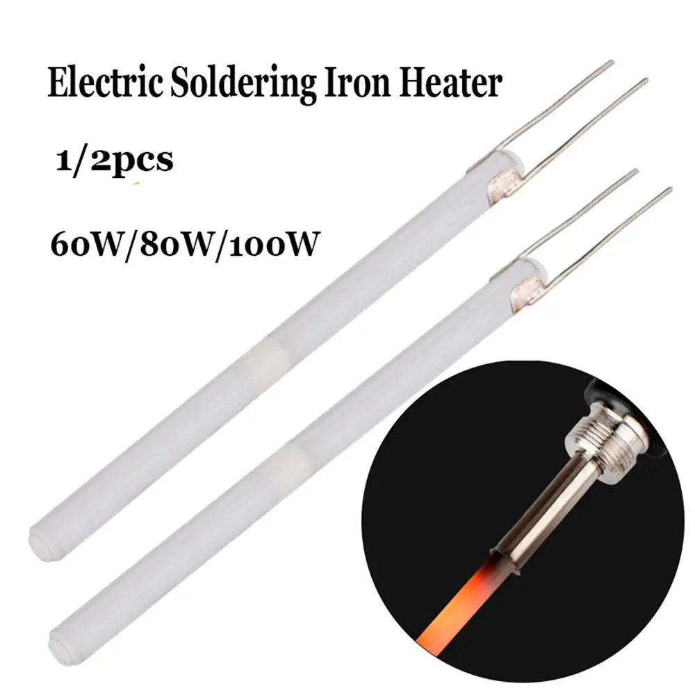 1/2pcs Short/Long Wire 220V Electric Tools Soldering Iron Heater 908 908S Solder Internal Heating Element 2