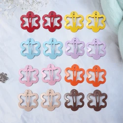 20/30/50Pcs New Colorful Flower Bb Hair Pins Metal Snap Hair Clips For Baby Girls Hairpins Sweet Headwear Kid Hair Accessories