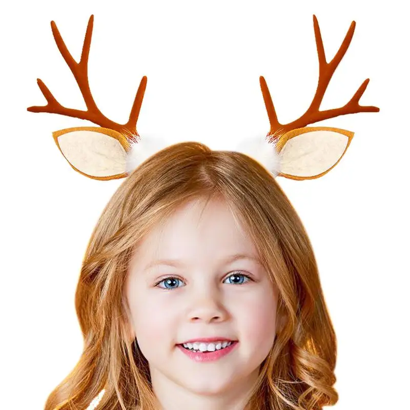Deer Antler Headband Christmas Women Holiday Party Accessory Headband hair accessories hair headband