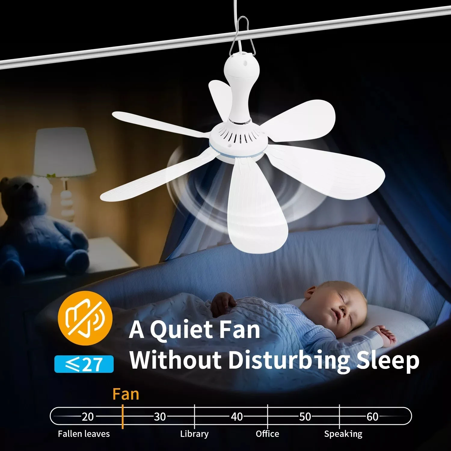 Portable USB Handheld and Floor Standing Fan