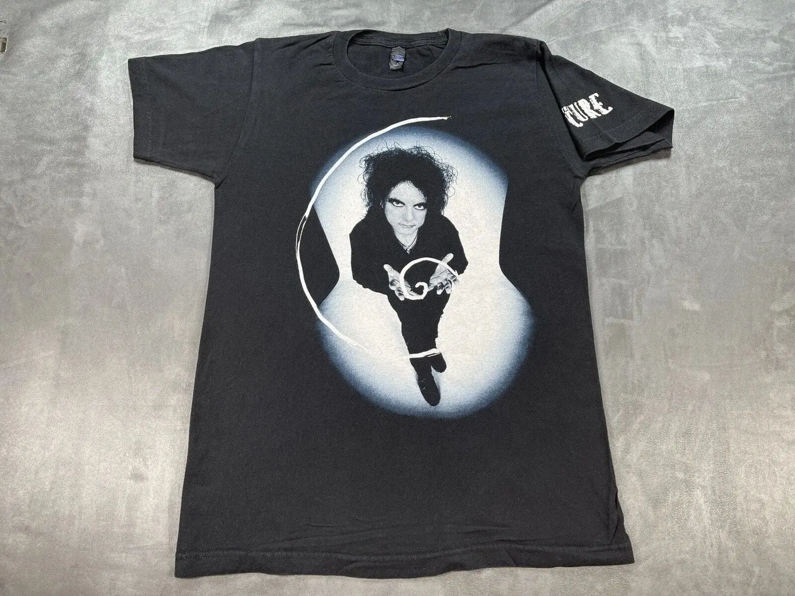 The Cure Robert Smith English Alternativa Music Group Band England Black S T Shirt Maniche Lunghe O Corte