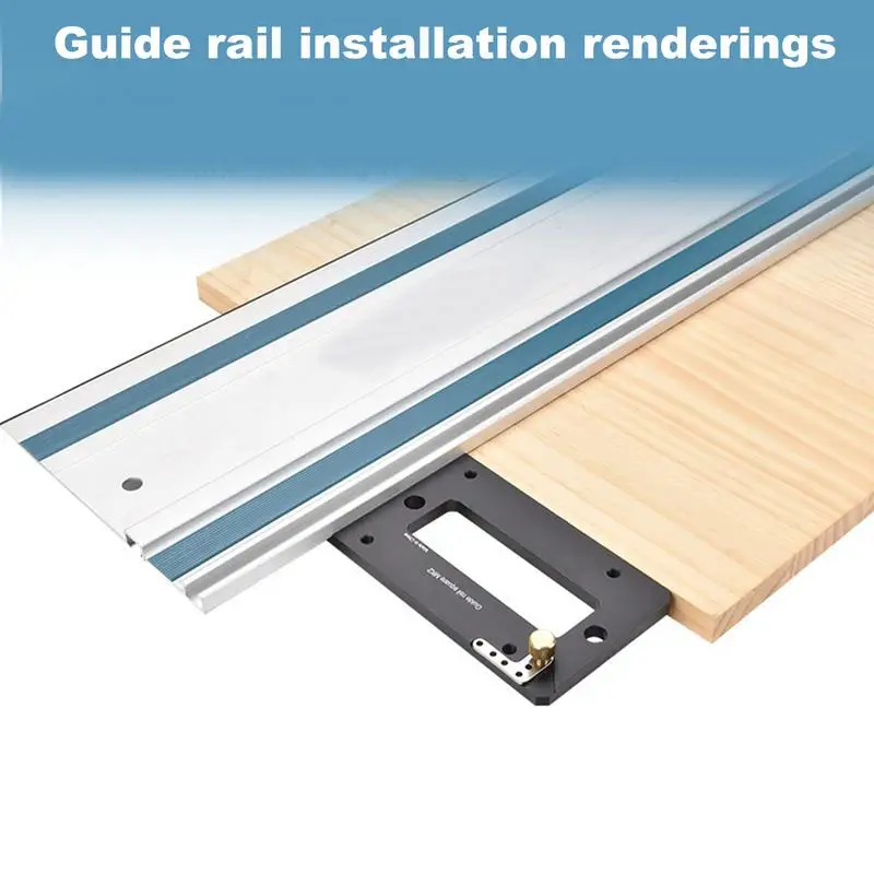 Track Saw Guide Rail Saw Track for Circular High Strength Guide Stable Circular Jig