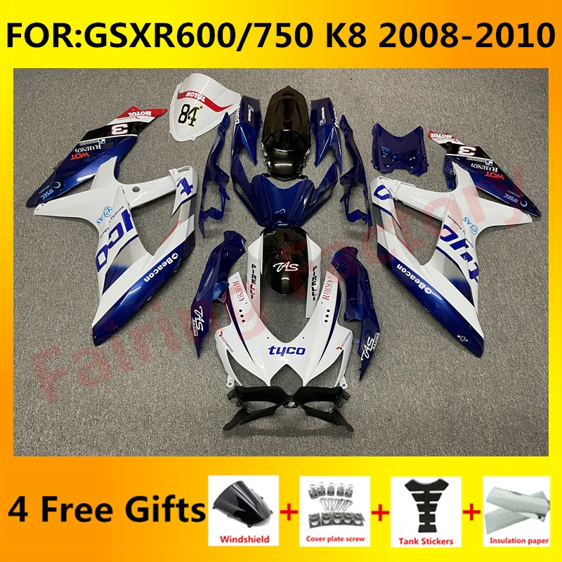 NEW ABS Motorcycle Whole Fairing kit fit for GSXR600 750 GSXR 600 GSX