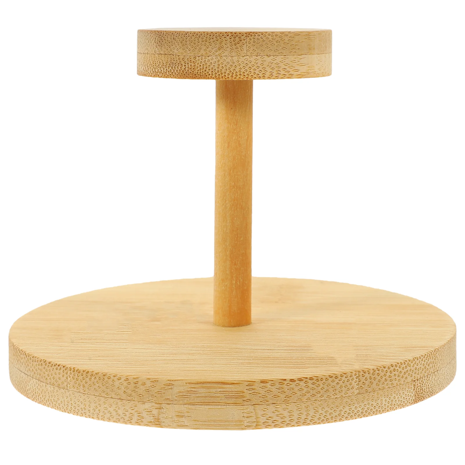 

Bamboo Cup Holder Wooden Dispenser Stand Straws Coffee Bar Organizer for Office Household