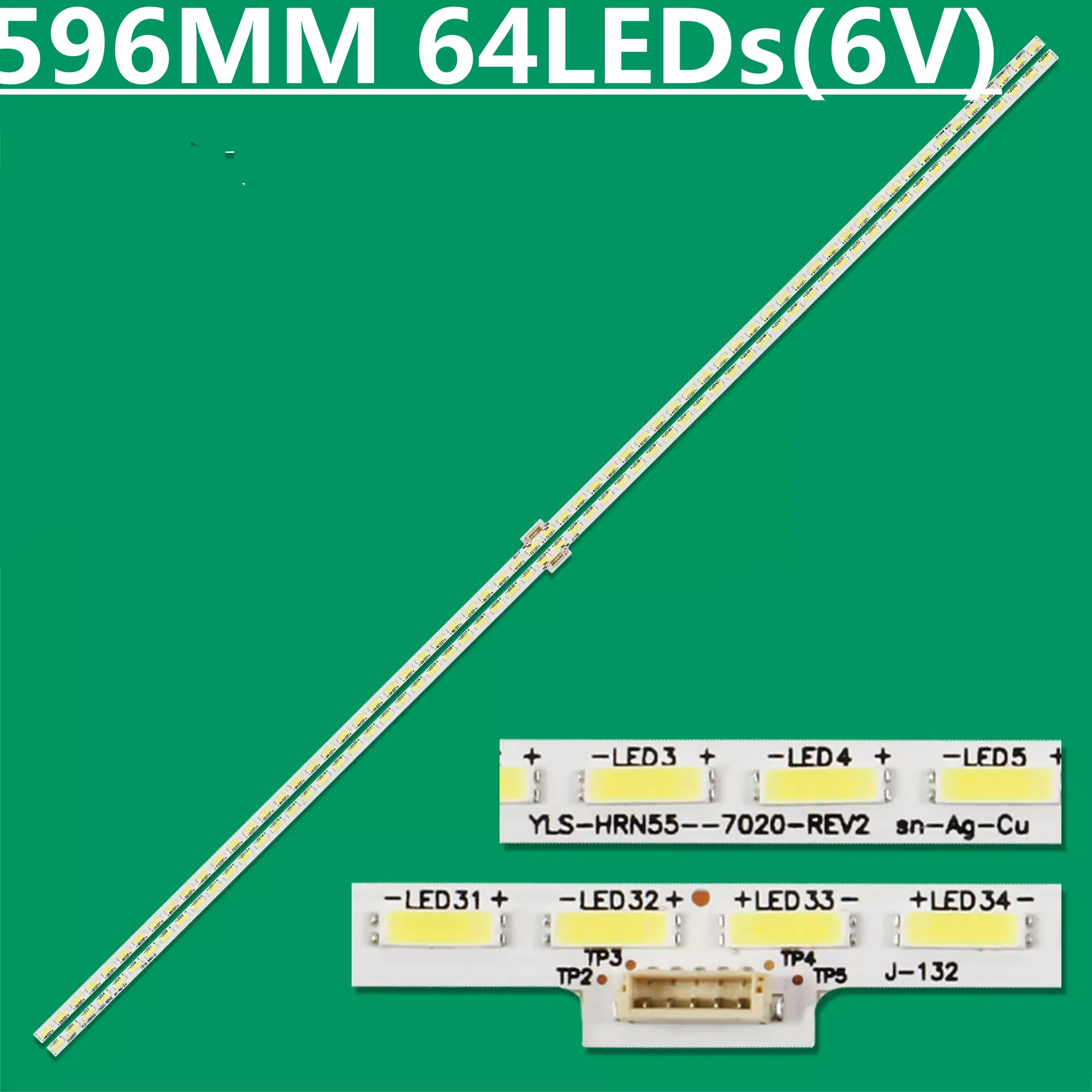 LED 백라이트 스트립, YLS_HRN55_7020_REV2 75.P3F12G001 XBR-55X850C KD-55X8500C KD-55X8505C KD-55X8507C KD-55X8508C 55X8509C