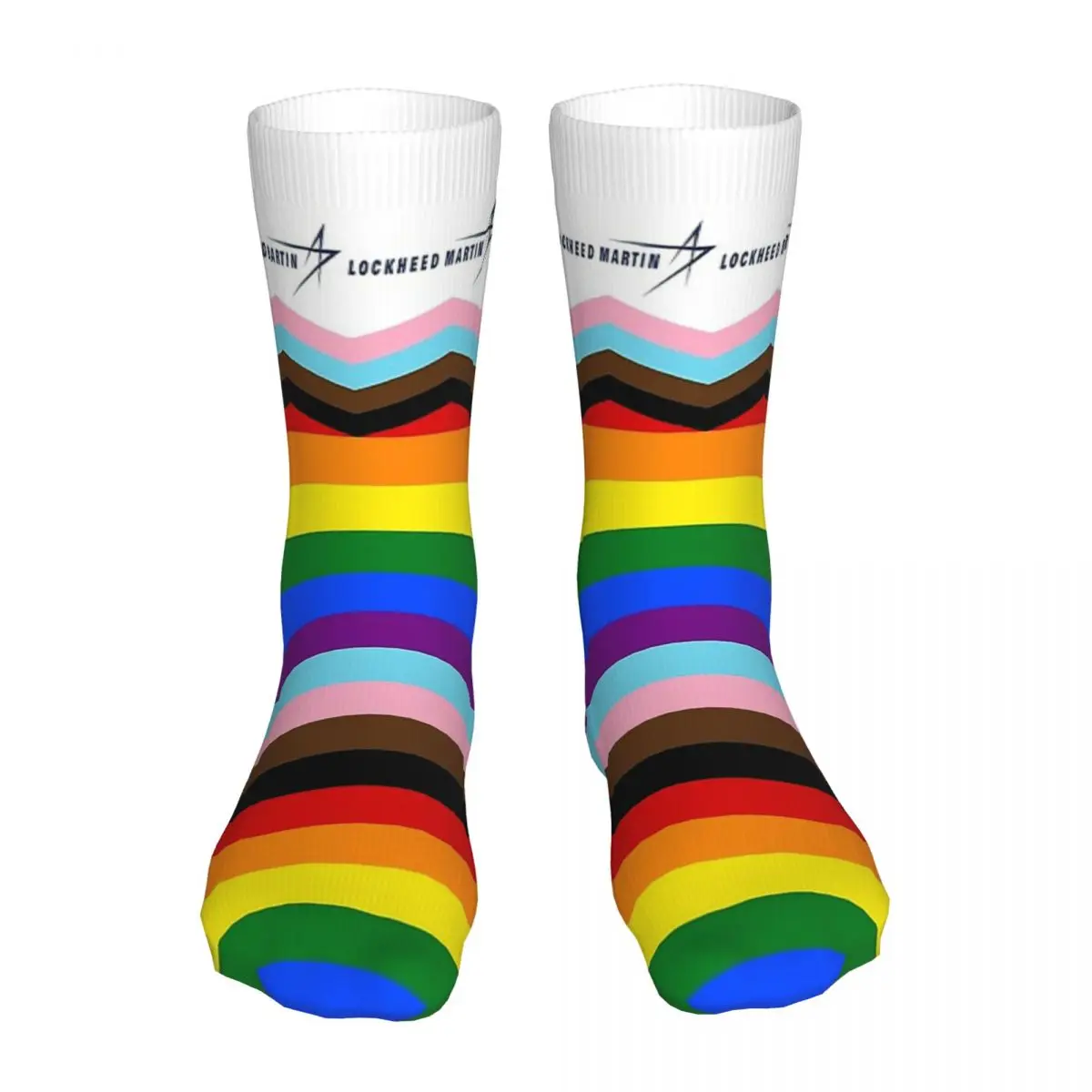 Lockheed Martin Gay Pride LGBT Sock Socks Men Women Polyester Stockings lockheed-martin-gay-pride-lgbt-sock-socks-men-women-polyester-stockings