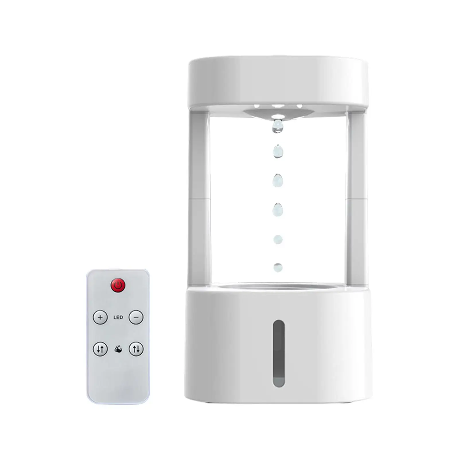 

Portable Air Humidifier USB Night Light Droplet Backflow with Water Drop Levitating Countercurrent Low Noise for hotel