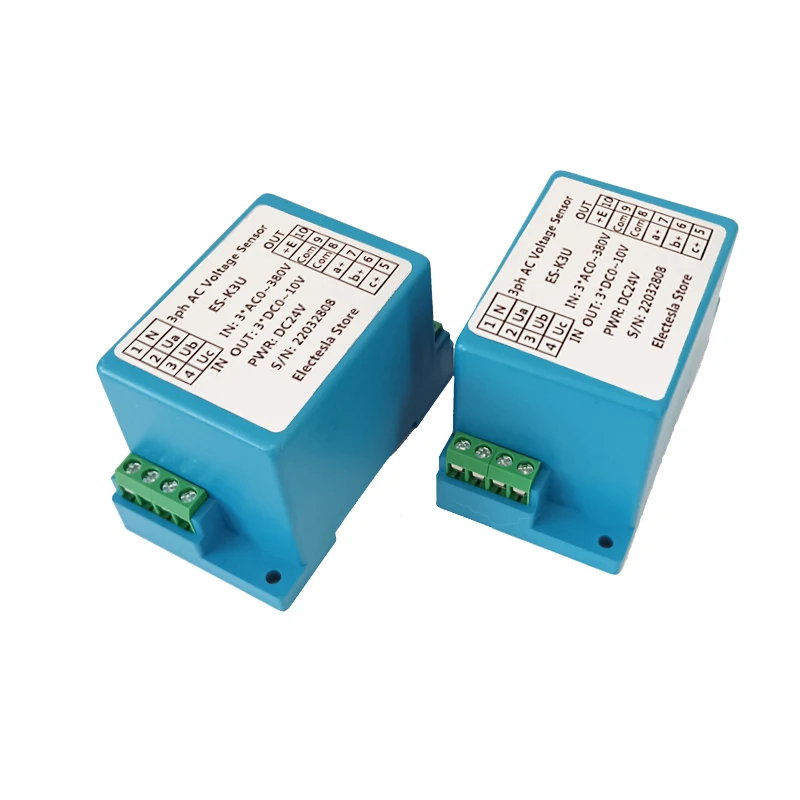 DC Hall Effect Voltage Sensor DIN Rail Input DC 0100V, 50 OFF