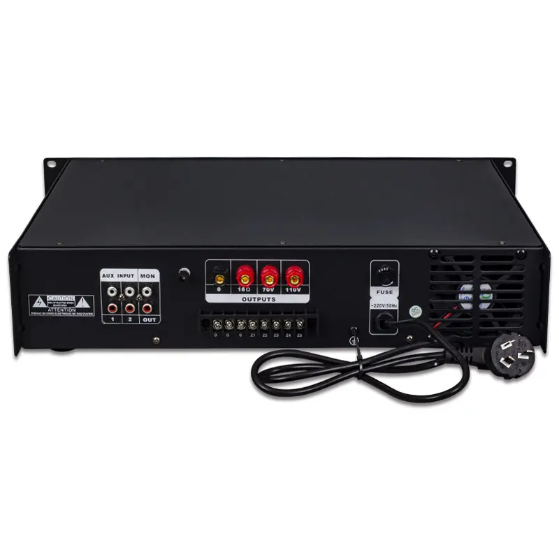 2026 L-2100 정전압 PA 앰프 120W 전문가용 가정, 캠퍼스, 공공 방송 오디오 시스템