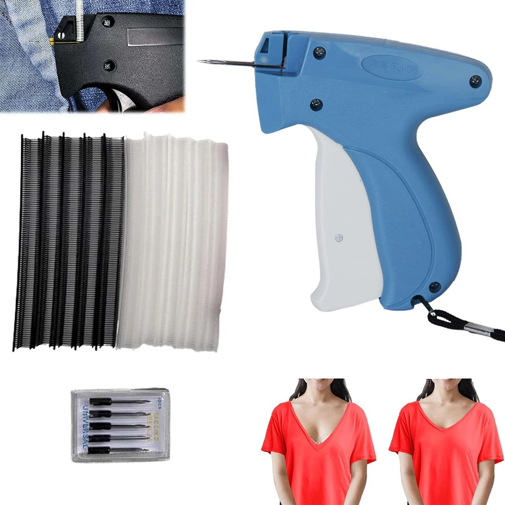 Label Tagging Gun with 6 Needles Mini Stitch Gun Stitch Hemming Sewing Machine Quilt Tacking for Clothes Socks Hats Clothing Label Gun Price Label Gun Garment Label Gun Label Gun Clothing Tagging Gun Clothing Sewing Tool