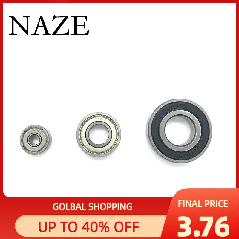 

NAZE Bearing R133 R144 R155 R166 R168 R188 R1038 R1212 ZZ 10pcs high quality inch bearing miniature deep groove ball bearings