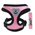 thumbnail image 1 of Arnés para perros, correa para caminar, collar para perros pequeños, arnés de malla ajustable de poliéster para cachorros y gatos, chaleco para mascotas medianas, accesorios, 1 of 5