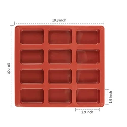 Silicone Mini Multi - Purpose Baking Mold (12 cavity)