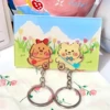 Couple Key Holder Wall Mounted Keychain Hanger Christmas Gift Together Matching Keychain Holder Organizer Keyring Home Decor 3