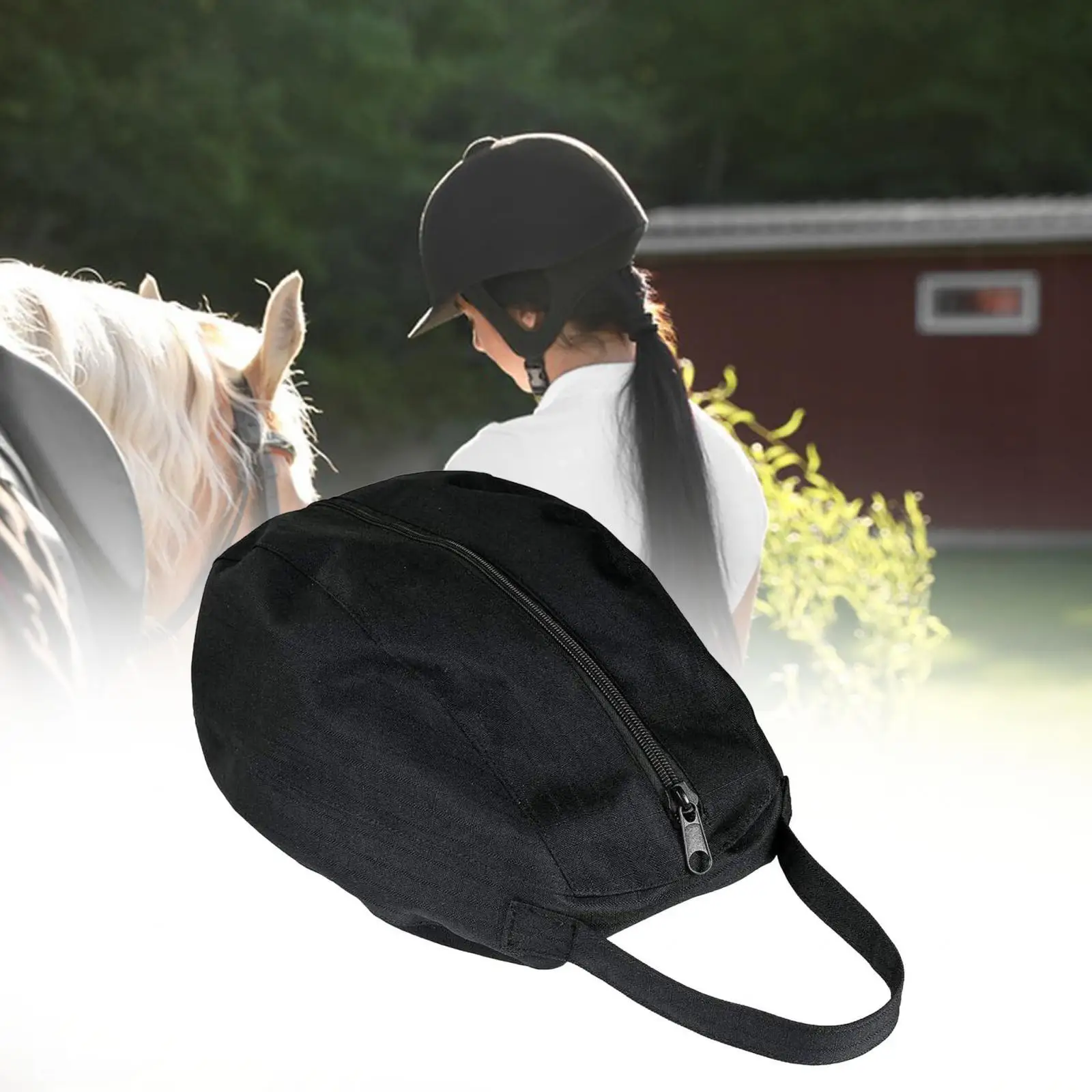 

Motorcycle Helmets Bag Washable Lightweight with Carry Handle Pouch Carrying Bag for Snowmobile Travel Sports Training Hunting