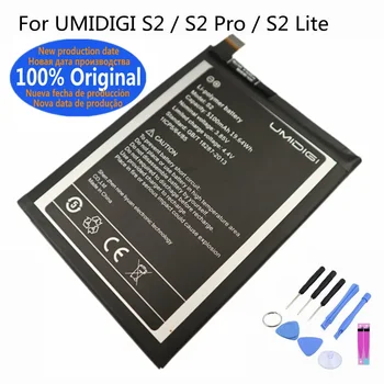 New High-quality 5100mAh Original Battery For UMI UMIDIGI S2 / S2 Pro / S2 Lite Replacement Smart Phone Batteries
