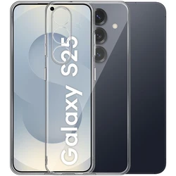 Ultra - Thin Silicone Shockproof Clear Back Case - Slim and Soft Protective Shell - S21 ULTRA