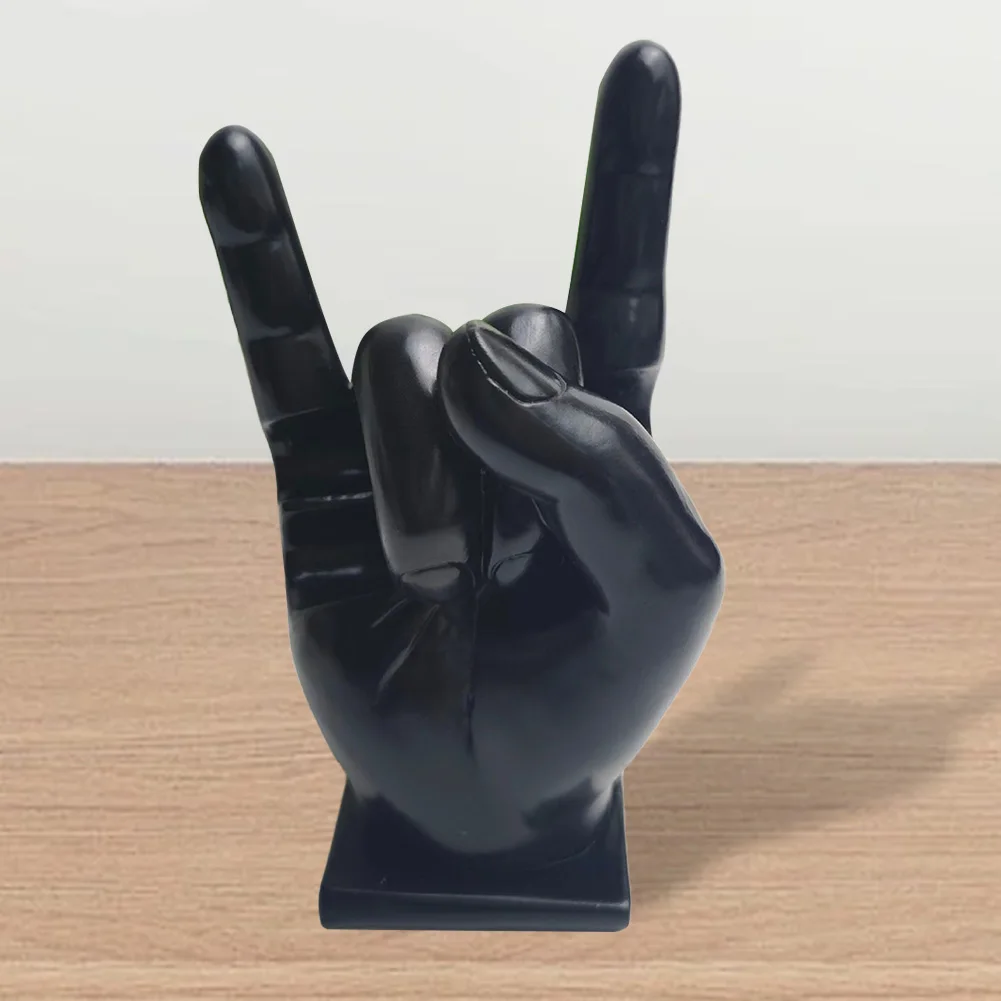 Creative Rock Hand Drumsticks Display Stand Drumstick Holder Mallet Drumstick Bracket Home Decoration Funny Gift for Drummer