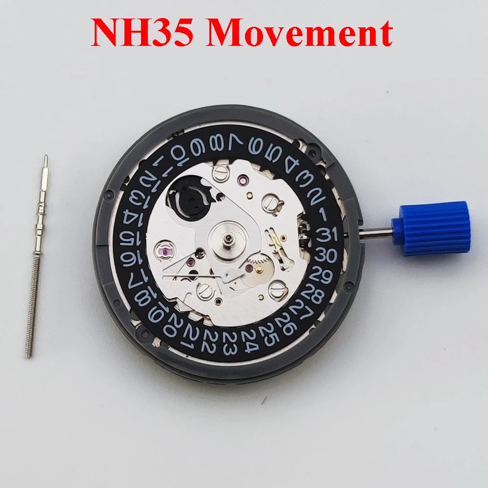 NH35MovementHighAccuracyAutomaticMechanicalWatchWristDayDate