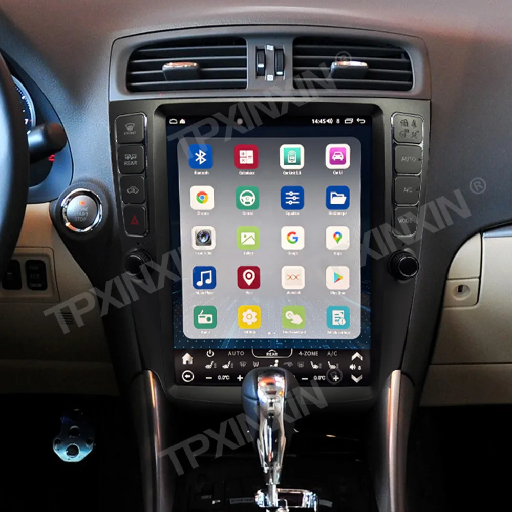 12,1 "auto Android inalámbrico Carplay GPS mapa Navi para Lexus IS IS250 IS300 IS350 2005-2012 Radio de coche reproductor Multimedia unidad principal 4