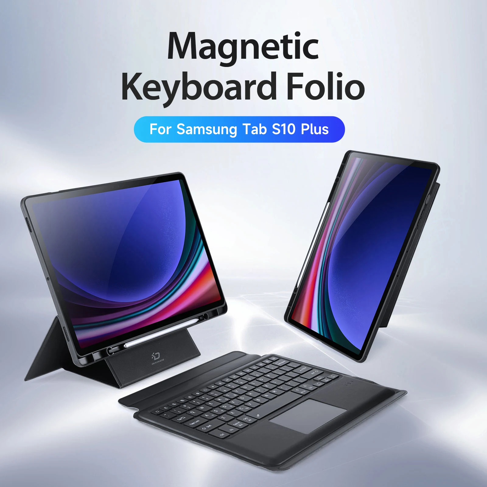 Suitable for Samsung S10 Plus keyboard A9 Plus 11 magnetic Bluetooth keyboard S9 protective caseTab S10 Ultra/S9 Ultra/S8 Ultra