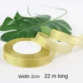 20mm gold Glitter