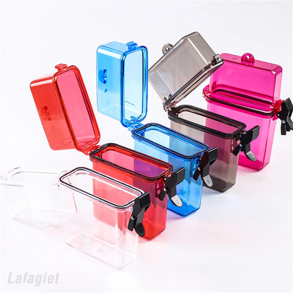 Étui à cigarettes Portable, briquet étanche, boîte à cigarettes, conteneur  de stockage de tabac, sac à cigarettes Transparent, outil pour fumer -  AliExpress